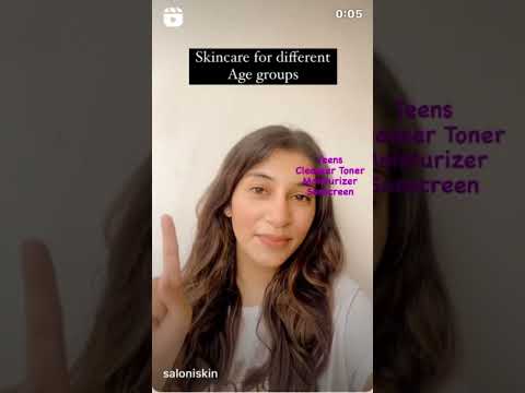 Skincare routine for all ages #skincare #antiacne #skincareroutine #skincaretips #skincareproducts