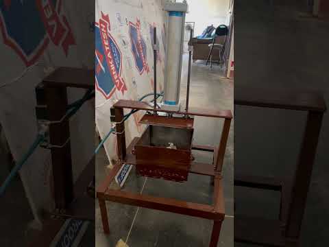 Automatic Ramming Machine || Pneumatic Cylinder Controlled Ramming Machine || HarishGizmo
