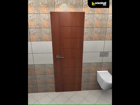 New Design of Bathroom #Unisquarehl#UnisquareDk#OrientBellTiles