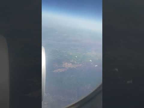 Amazing Outside View Of Plane Window/ Madrid Airport Spain ✈️✈️🛫 #airport #airplane #europeantravel