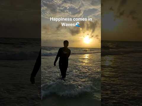 Give LIFE a RESET,  Chase the SUNSET #waves  #sunset #shortsfeed
