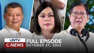 UNTV: C-NEWS | October 21, 2025