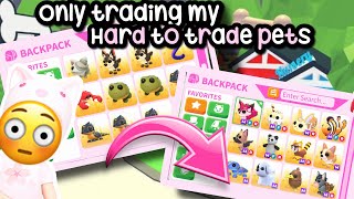 ONLY TRADING HTT PETS... (Full series)  #adoptme 
