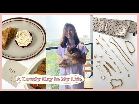 Daily Vlog🍪✨My.SO八月新品試戴&咖啡廳軟餅乾🤤台中最愛便當&蝦皮碗盤開箱🥣GRWM🌷💓