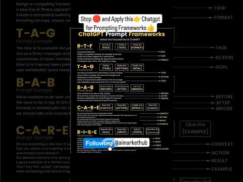 Stop 🛑and Apply these ChatGpt PromptsFramework   #chatgptprompts#monetise#aiprompt #aichatbots