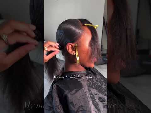 #fypシ゚viral #hairstyle #hair #youtubeshorts #silkpress #ponytail #naturalhair #explore #goviral