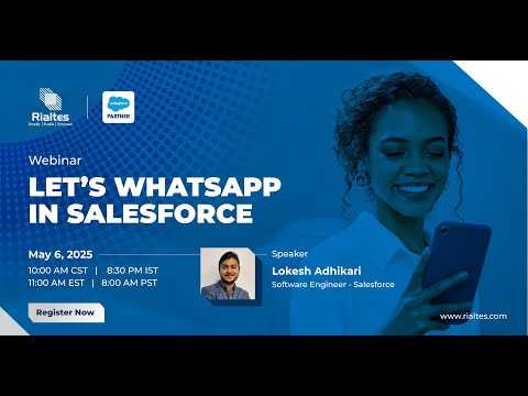 How to Integrate WhatsApp in Salesforce | AgentChat Webinar Replay