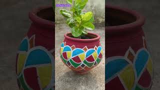 Yellow kaner ki khoob surti #diy #pot #kaner  #garden #art #plants