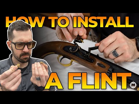 How To Install A Flint Properly! Muzzle-Loaders.com Flints Overview