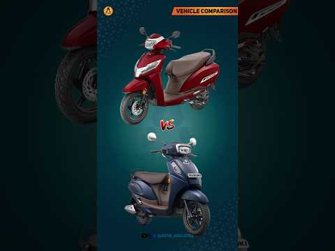 Honda Activa 125 😍 Vs Suzuki Access 125 🤩| Amazing Comparison 🔥| #shorts