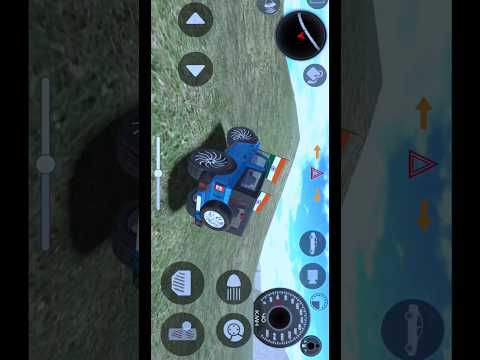 Mahindra Thar Lovers. Jai Veeru Song 🚨🔥 indian car simulator 3d game... red Mahindra thar modified