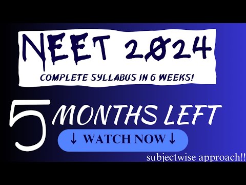 NEET 2024 strategy|5months strategy|NEET 2024 Tamil|#neet2024 #neetmotivation #neetstrategy