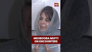 #MehboobaMufti: Reconciliation Only Way to End #Encounters, Calls for Dialogue in #Kashmir | #shorts