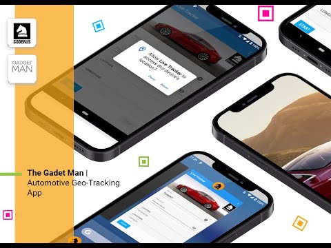 Gadget Man Matt Porter | Automotive Geo-Tracking App Case Study | Coderus