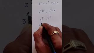 Nice Exponential Problem. find value of X #maths #mathematics #matholympiadproblem #mathstricks