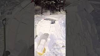 Real Igloo Building