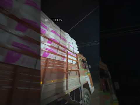 30 Tonnes Cattle Feed Loading Truck #cowfeed #farming