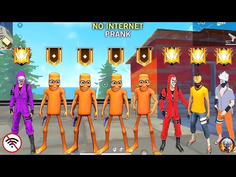 Tung Tung Tung Sahur 😱 No Internet Prank 🤣 In CLASH SQUAD | FREE FIRE FUNNY GAMEPLAY | PRIME FF