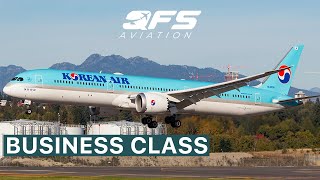 Flying Korean Air’s 787-10 Business Class from Vancouver to Seoul