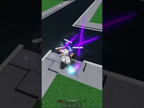 Solo leveling combo!1  #roblox #funnygames #fun #saitamabattlegrounds #funnyroblox