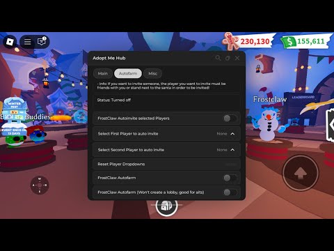 Roblox Adopt Me New Updated Script For Frostclaw, Workshop, Spleef and more minigame