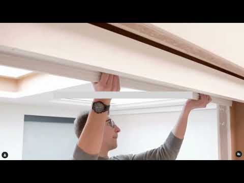 Blindspace Standard Pocket Install with Roller Shades