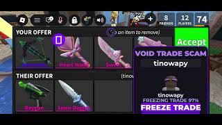 [NEW🗡] Mm2 Trade Scam Script 🤑 | Freeze Trade 🥶 2026 WORKING UPATCHED + UNDETECTABLE