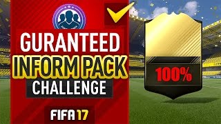 GUARANTEED IN FORM PACK! (CHEAP METHOD) #FIFA17 Ultimate Team