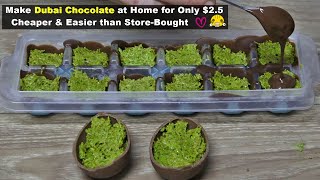 DIY Dubai Chocolate: Cheaper, Easier & Homemade! 🍫 Budget-Friendly Recipe