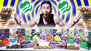 THE ULTIMATE GIRL SCOUT COOKIE CHALLENGE! (14,000+ CALORIES)