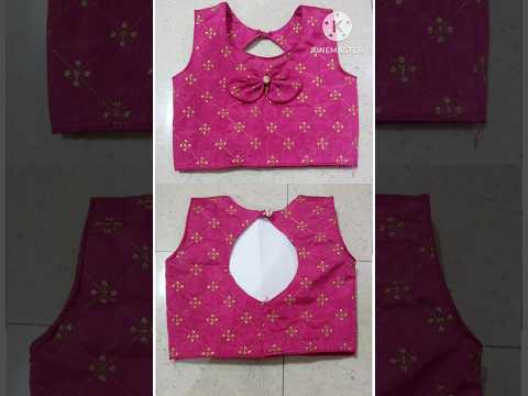 "DIY Crop Top Blouse for 3-4 Year Old Girl | Easy Cutting & Stitching Tutorial"