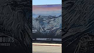 ROYAL ROBBINS YOSEMITE PIONEER MURAL IN MODESTO CA  #shorts #explorer #mountains #hiking #outdoors