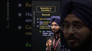 Keywords vs. Identifiers in C++ #CPlusPlus #NesoAcademy #QuickConcepts