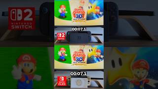 Super Mario 3D All Stars- Nintendo Switch 2 vs Switch OLED Speed Comparison