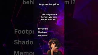 Traces of Time: Solve the Forgotten Footprints Riddle! 🦶🕰️