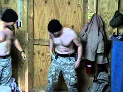 Army Privates in Iraq being stupid.