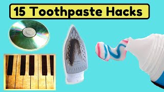 15 ways to use toothpaste into your home (life hacks) #22