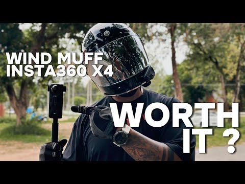 Wind Muff for Insta360 X4 Motovlog Worth it or not ?