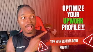SECRET TIP!😱Optimize your Upwork profile and get invites! 3000 freelancers saved this