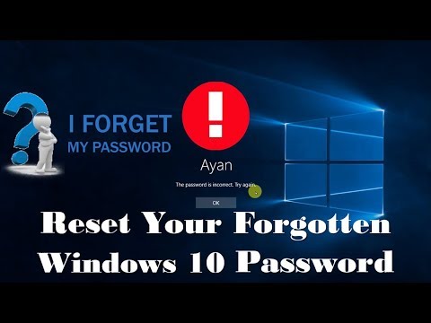 How to reset windows 10 Password with easy and simple steps