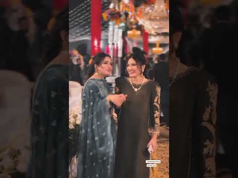 iqra kanwal and aroob jatoi at rajab wedding💖😍👍🏻#sistrology#rajabbut#trending#youtube#shorts#likes
