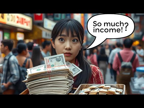 屋台で食べ物を売って数百万円稼ごう！🔥