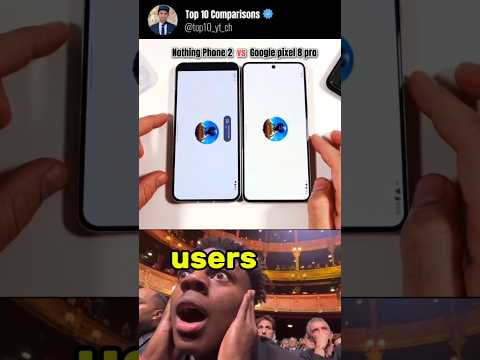 Nothing Phone 2 vs Google pixel 8 pro PUBG mobile game test #pubg #pubgmobile #speed #google