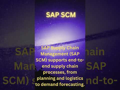 SAP SCM