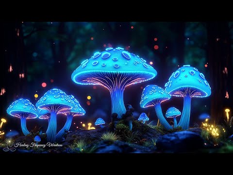 Mystical Mushroom Ambience | 40Hz + 963Hz | Spiritual Awakening & Deep Relaxation