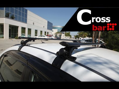 Universal Rooftop Roof Rack Crossbar Installation Guide by LT Sport CB-BU-N
