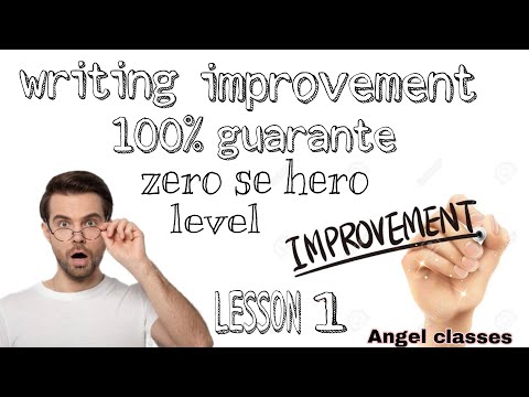 writing improvement day 1