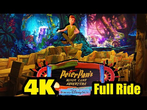 New! Amazing PeterPan’s DarkRide POV | TokyoDisneySea【 Never Land Adventure | FantasySprings】EngSub