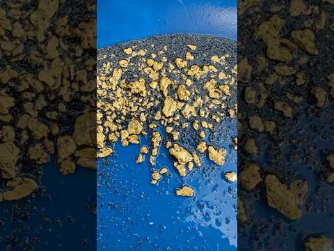 5.2 gram in 4 hours 🤞 😎 #goldpanning #goldprospecting #goldmining