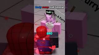 How to make body-swap troll in tsb  #roblox #thestrongestbattlegrounds